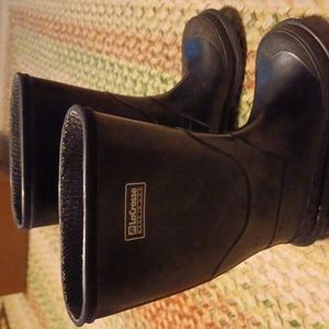 Lacrosse rubber muck rain mud boots 12 kids